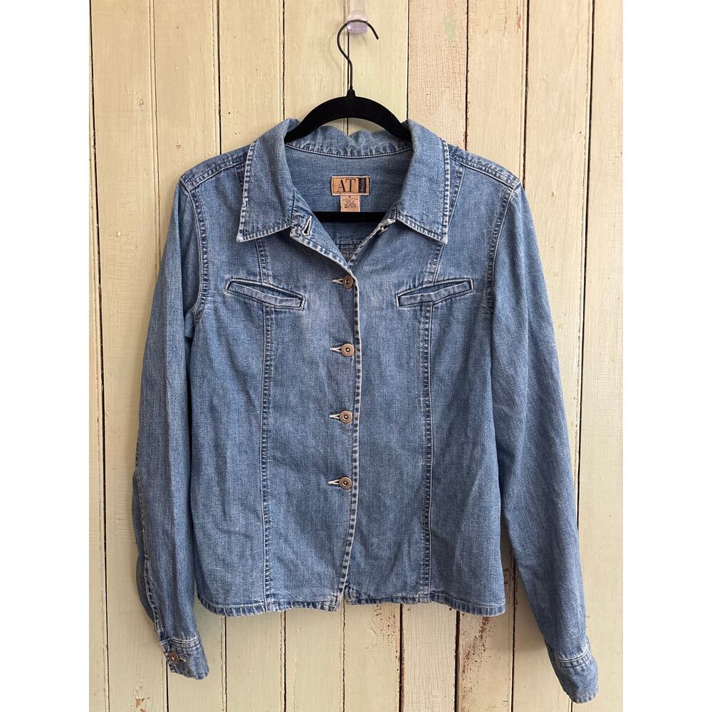 Vintage AT Denim Button Up